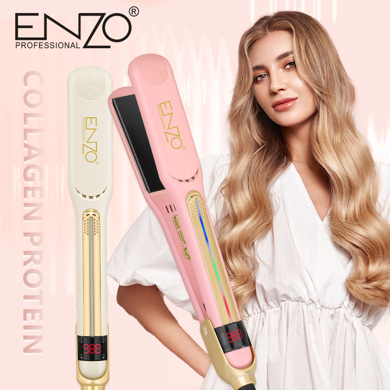 اتو مو پروتئینه کلاژن برند ENZO با فناوری سرامیکی مدل EN 2401 کد 3322
