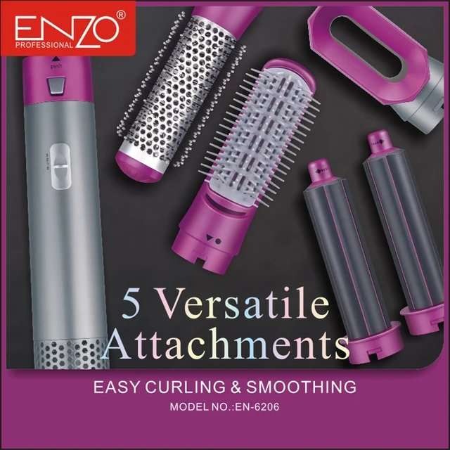 سشوار برس‌دار ۵ کاره  برند ENZO  کد 2799