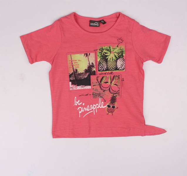 تی شرت دخترانه 16598 سایز 2 تا 8 سال مارک KITZ BERG