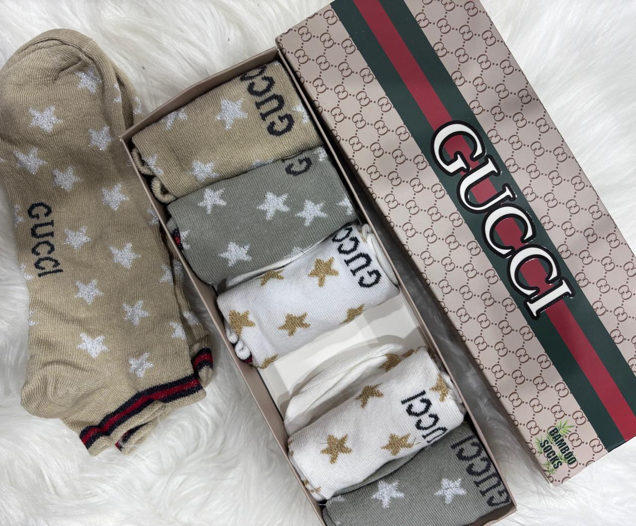 پک 6 عددی جوراب GUCCI کد 3626