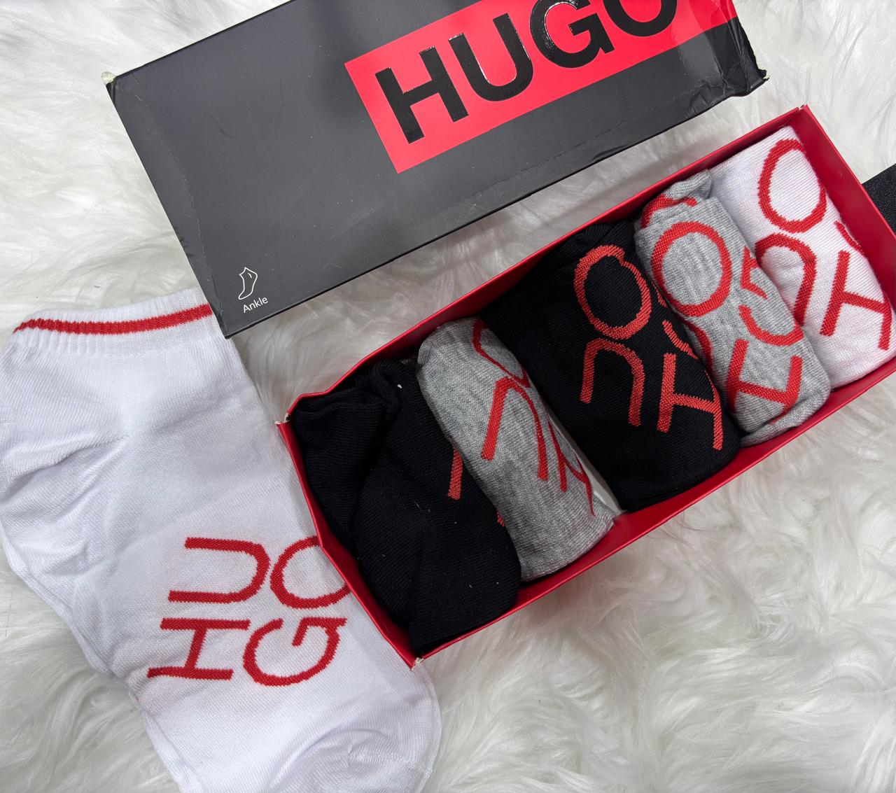 پک 6 عددی جوراب HUGO BOSS  کد 3627