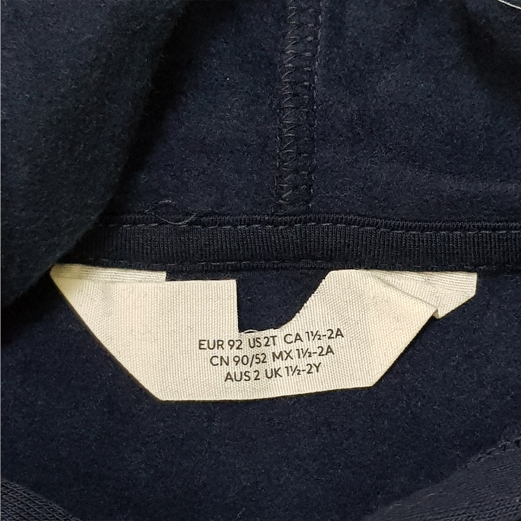 هودی پسرانه 29068 سایز 1.5 تا 10 سال مارک H&M