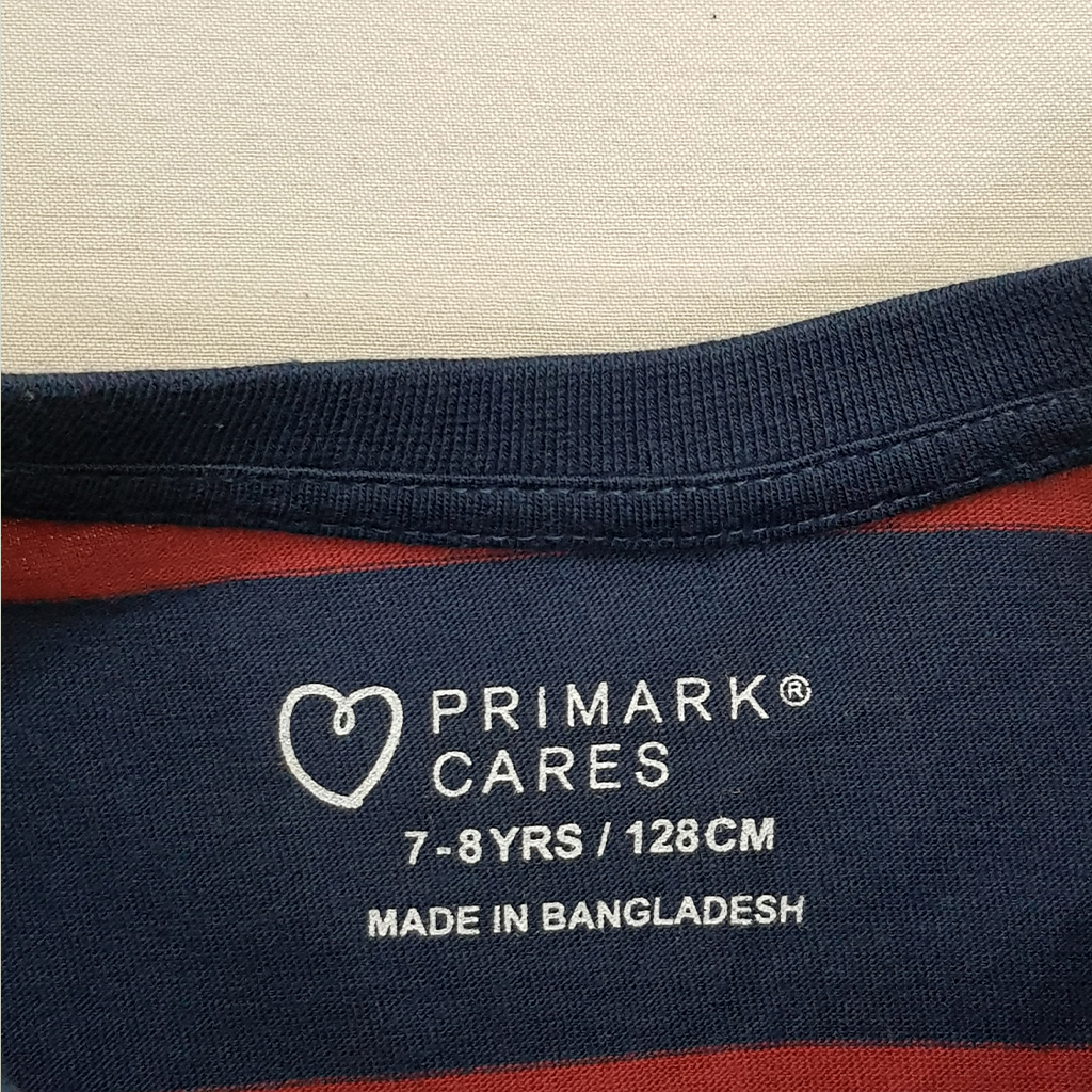 بلوز پسرانه 29080 سایز 7 تا 15 سال مارک PRIMARK   *
