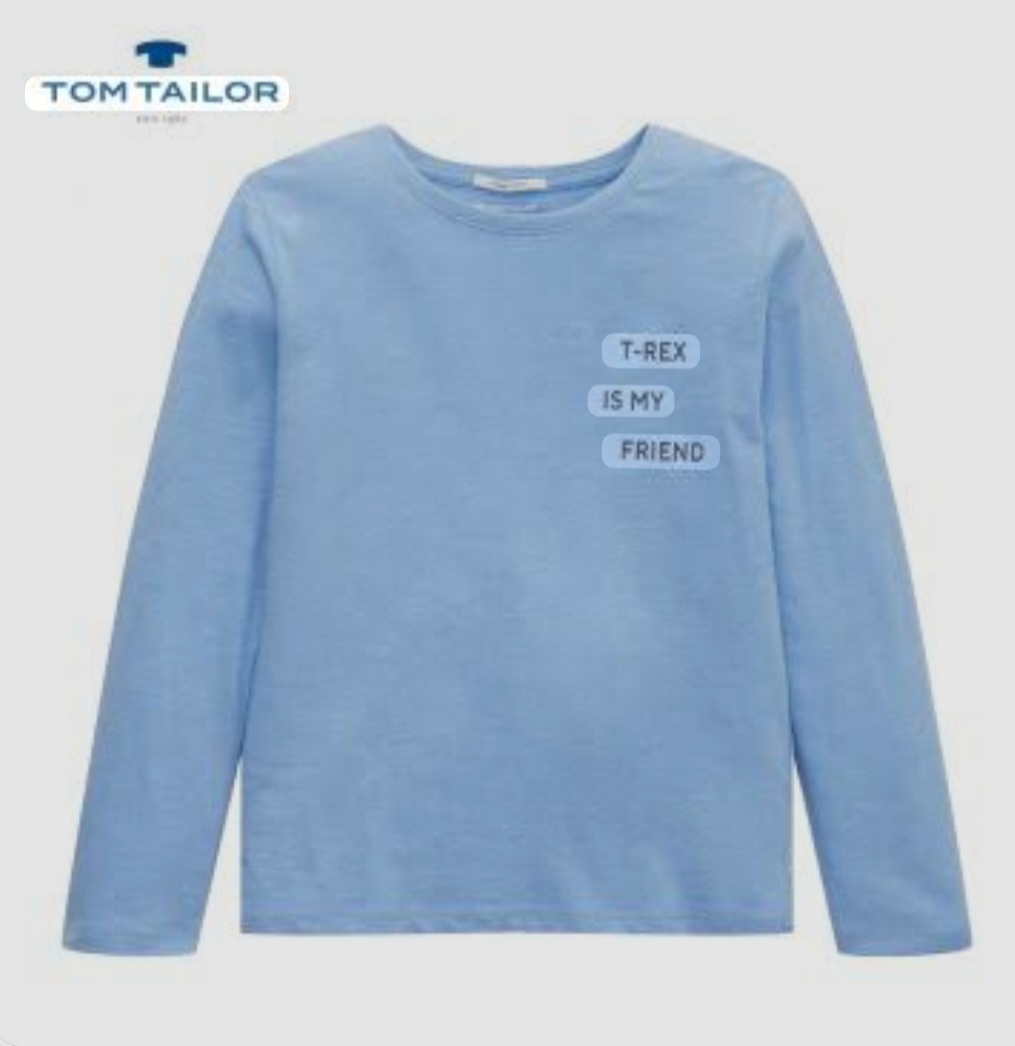 بلوز پسرانه 29113 سایز 2 تا 9 سال کد 2 مارک Tom Tailor
