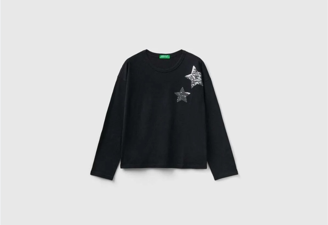 بلوز دخترانه 29171 سایز 7 تا 14 سال مارک United Colors Of Benetton   *