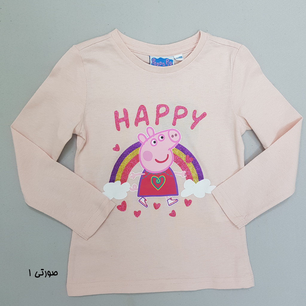 بلوز دخترانه 29183 سایز 2 تا 8 سال مارک PeppaPig