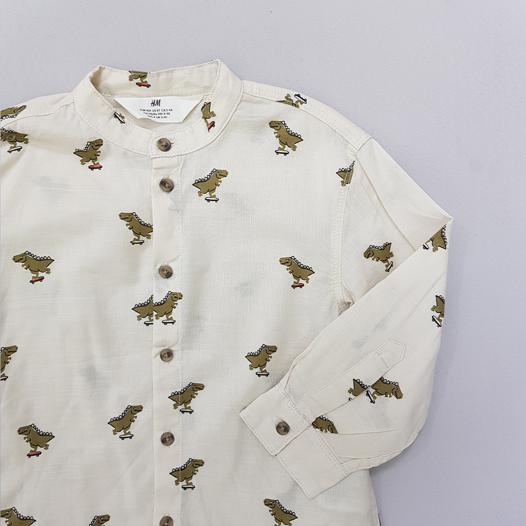 پیراهن پسرانه 29206 سایز 2 تا 12 سال مارک H&M