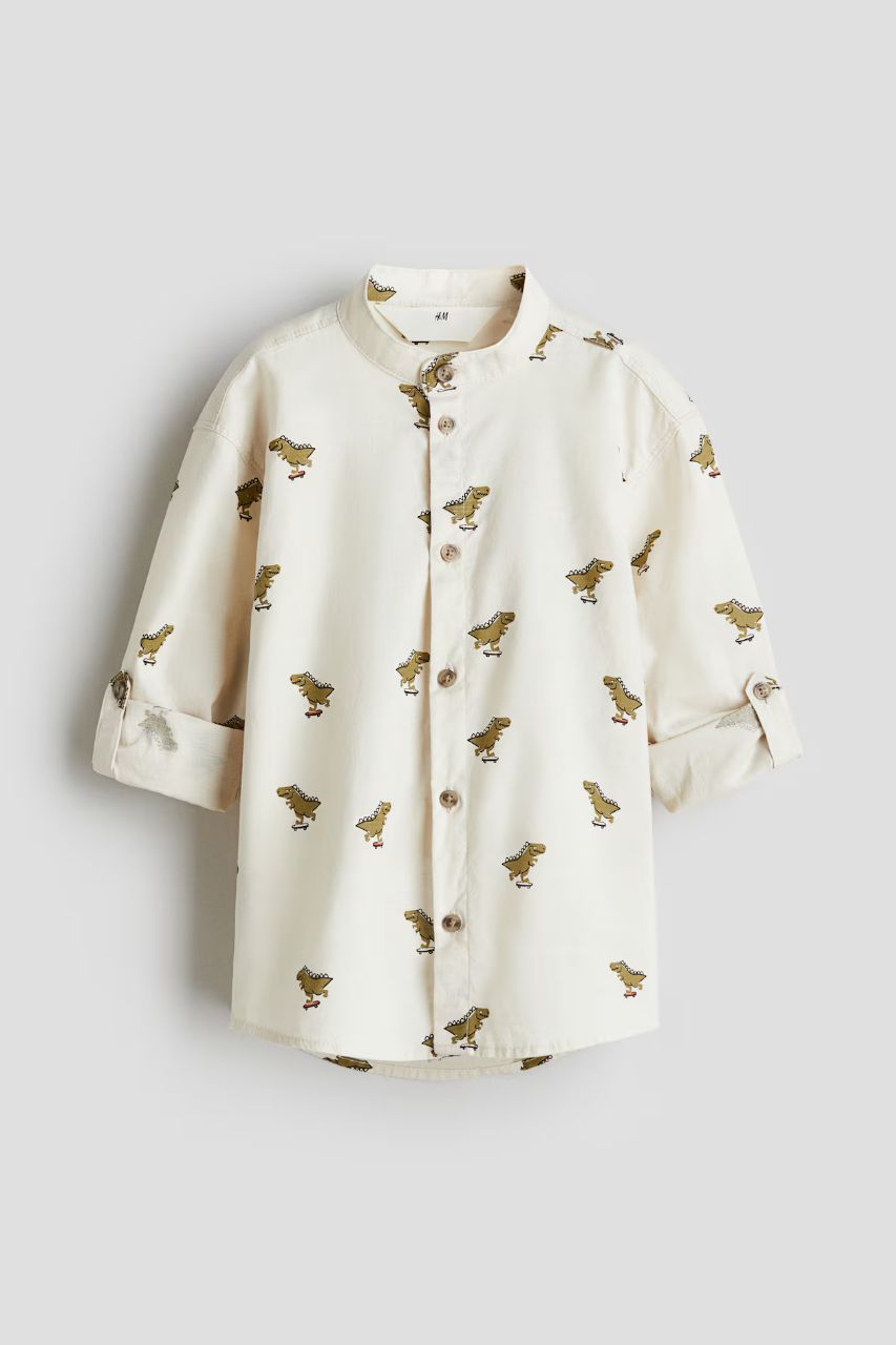 پیراهن پسرانه 29206 سایز 2 تا 12 سال مارک H&M
