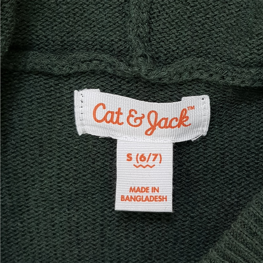 بافت کلاه دار پسرانه 29137 سایز 4 تا 18 سال کد 1 مارک Cat&Jack