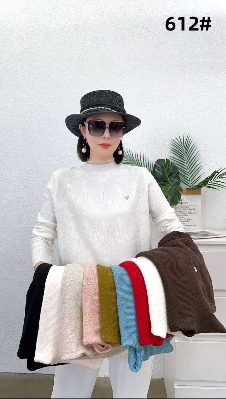 بافت یقه سه سانت زنانه کد 418477