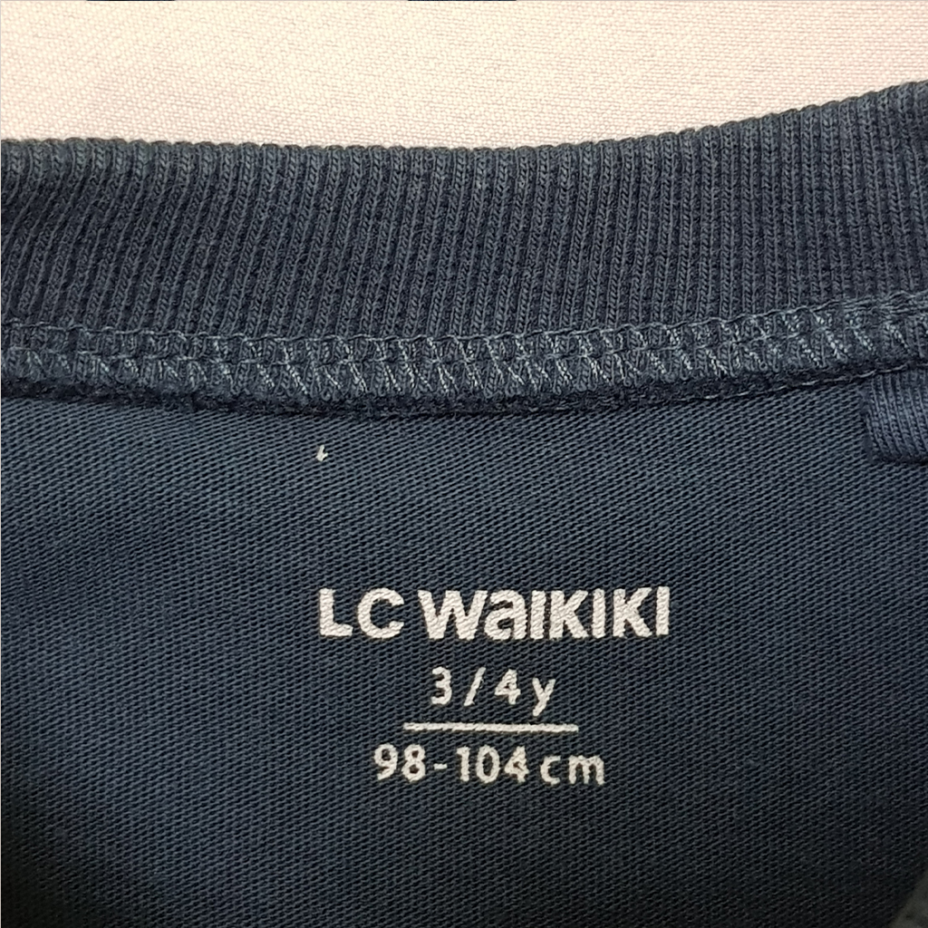 بلوز پسرانه 29227 سایز 9 ماه تا 8 سال کد 32 مارک LC WALKIKI