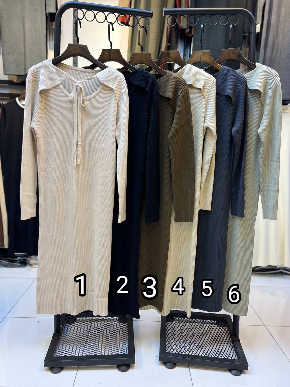 پیراهن بافت گرم بالا زنانه کد 418497