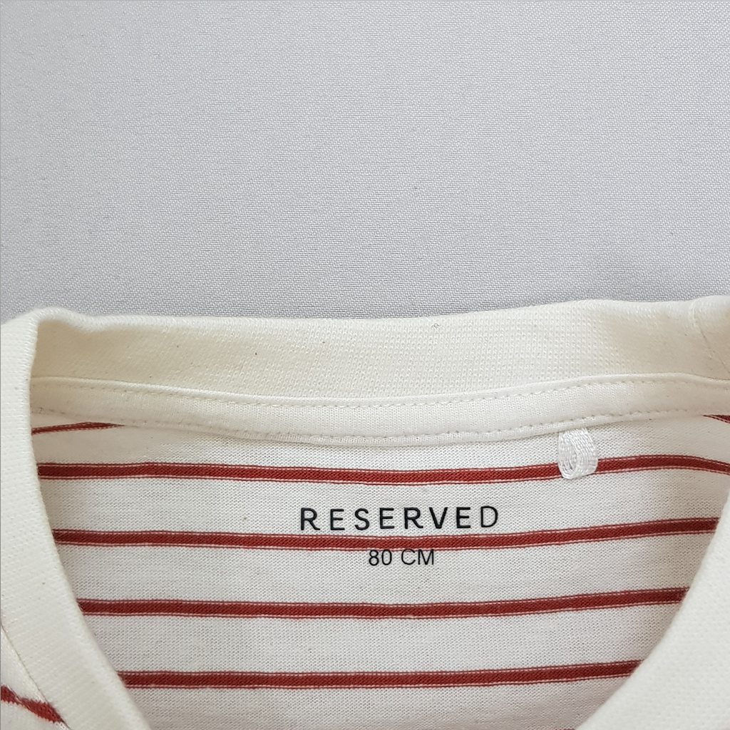 بلوز پسرانه 29227 سایز 12 ماه تا 5 سال کد 36 مارک Reserved   *