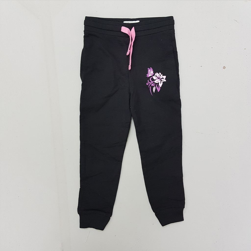 ست سویشرت شلوار دخترانه 28459 سایز 4 تا 5 سال کد 2 مارک H&M