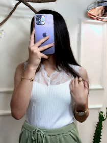 تاپ کریستال قواره دار زنانه کد 418598