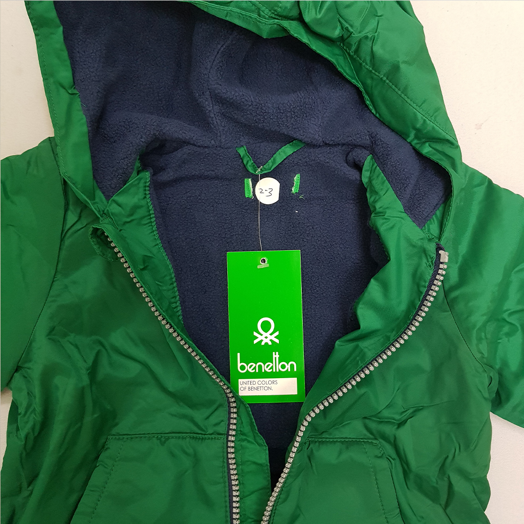 بارانی پسرانه 29388 سایز 2 تا 16 سال مارک United Colors Of Benetton