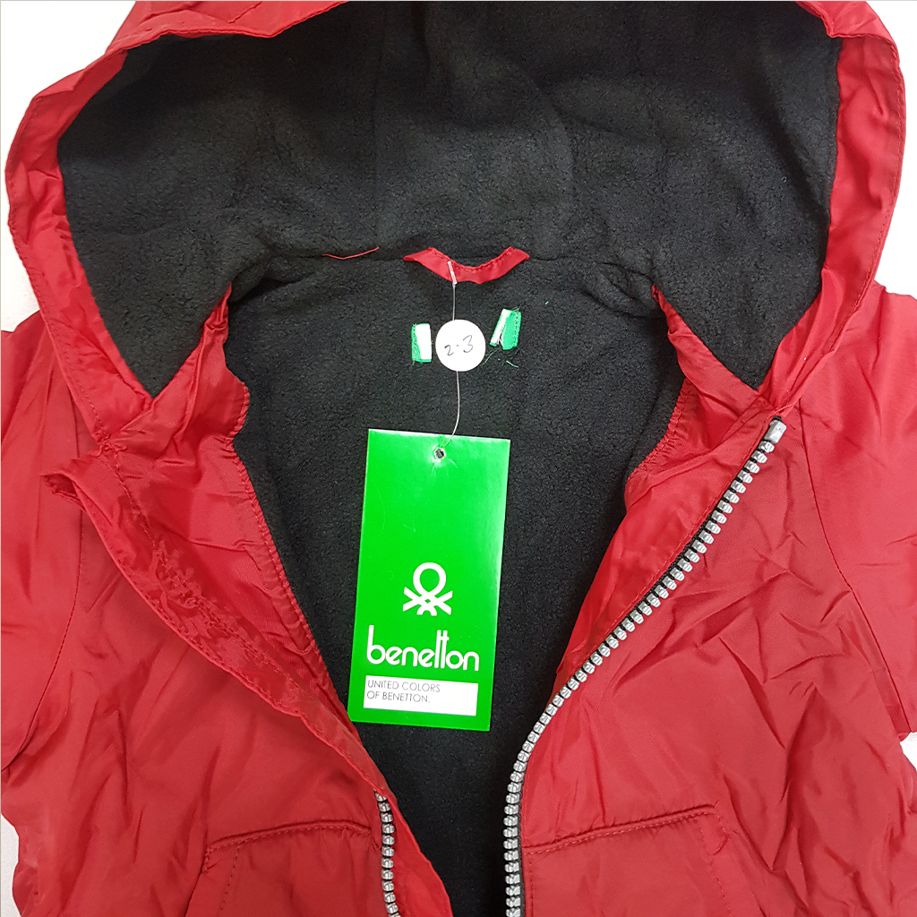 بارانی پسرانه 29390 سایز 2 تا 17 سال مارک United Colors Of Benetton