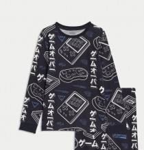 بلوز پسرانه 29331 سایز 7 تا 14 سال مارک M&S