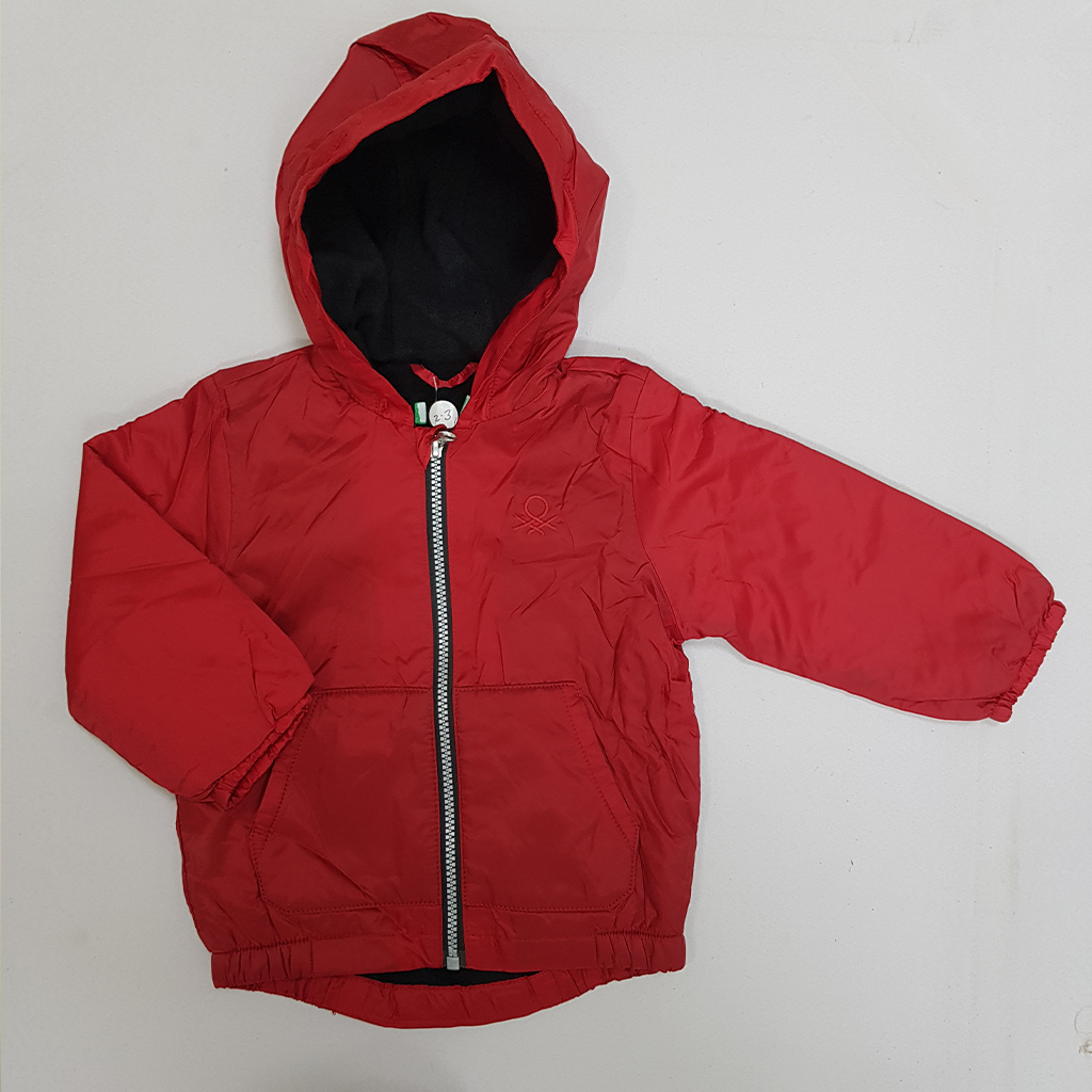 بارانی پسرانه 29390 سایز 2 تا 17 سال مارک United Colors Of Benetton   *