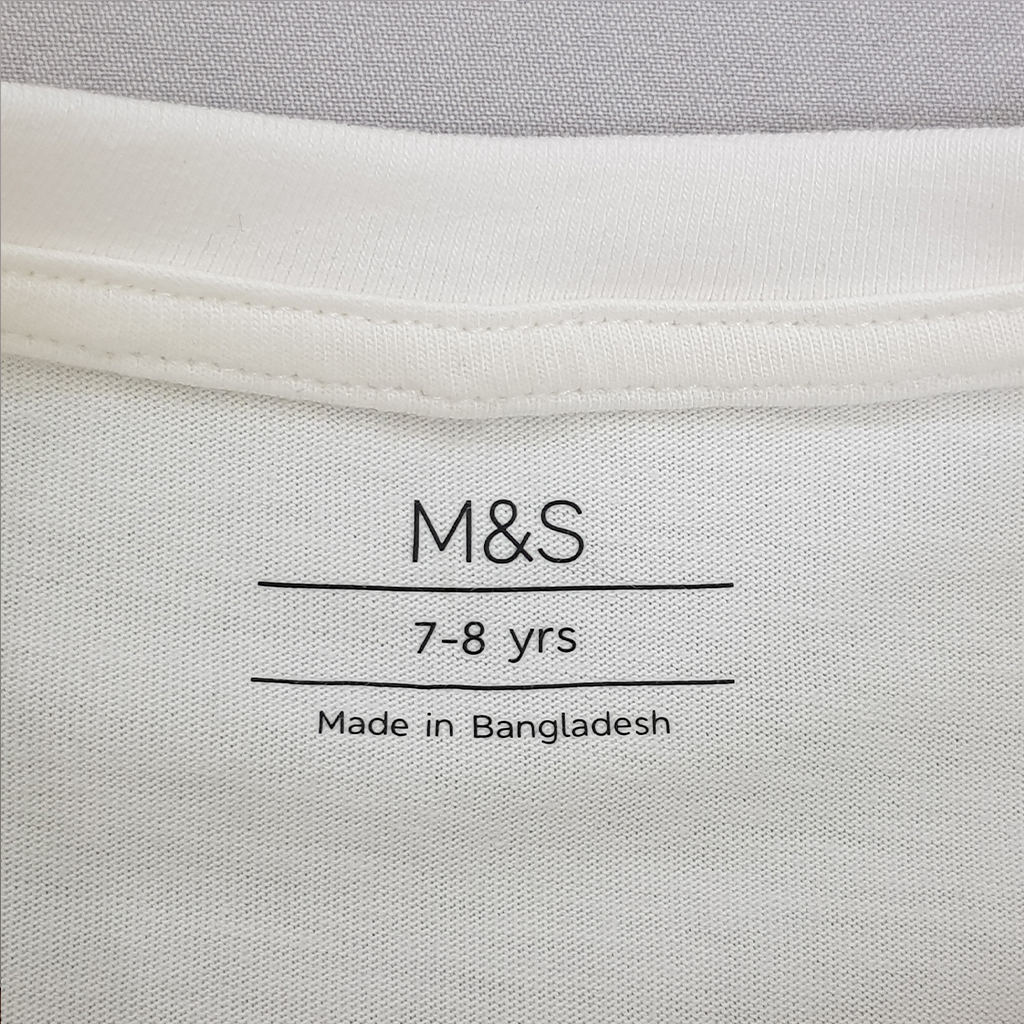 بلوز دخترانه 29315 سایز 7 تا 16 سال مارک M&S   *