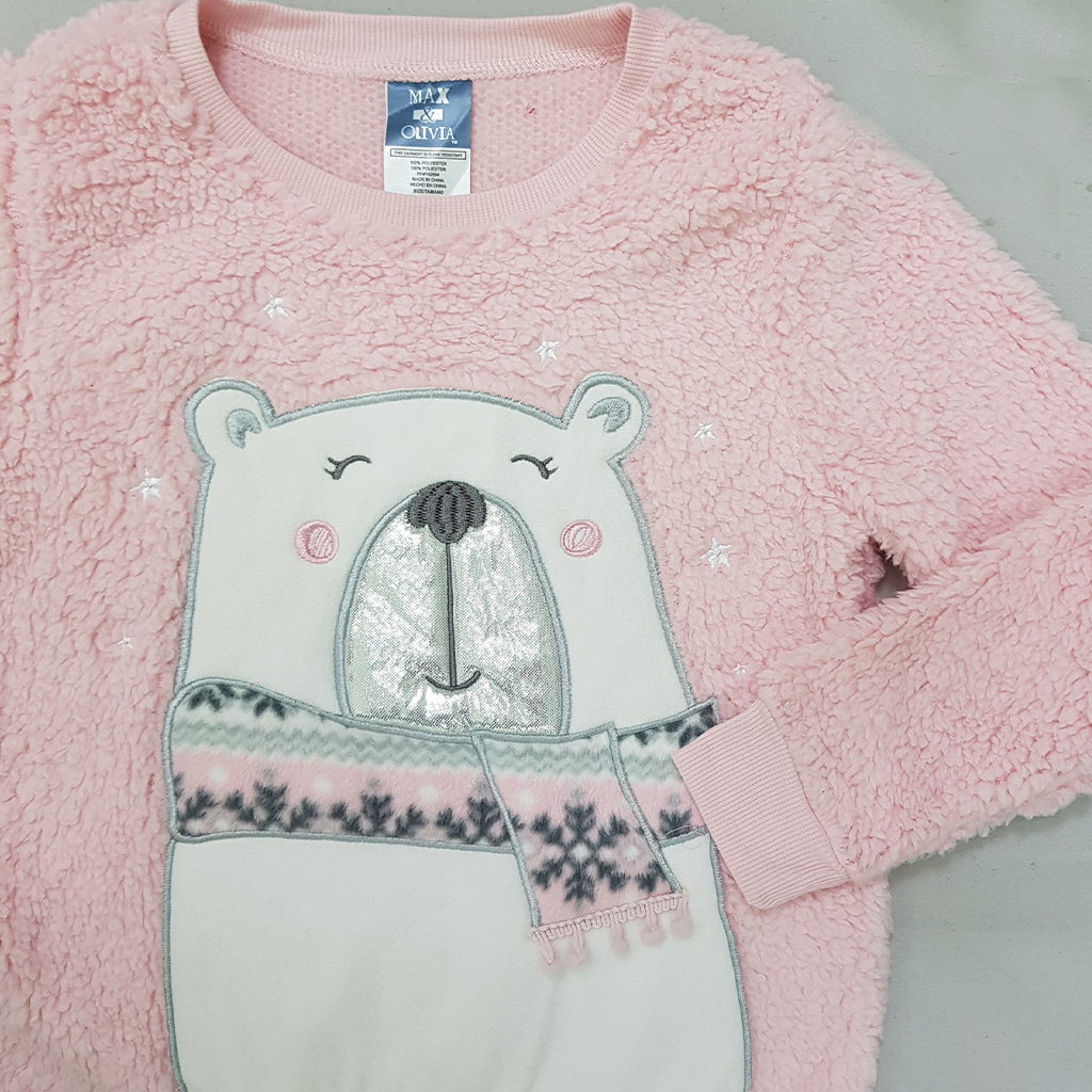 پلیور پشمی دخترانه 29435 سایز 6 تا 16 سال مارک Max&Olivia