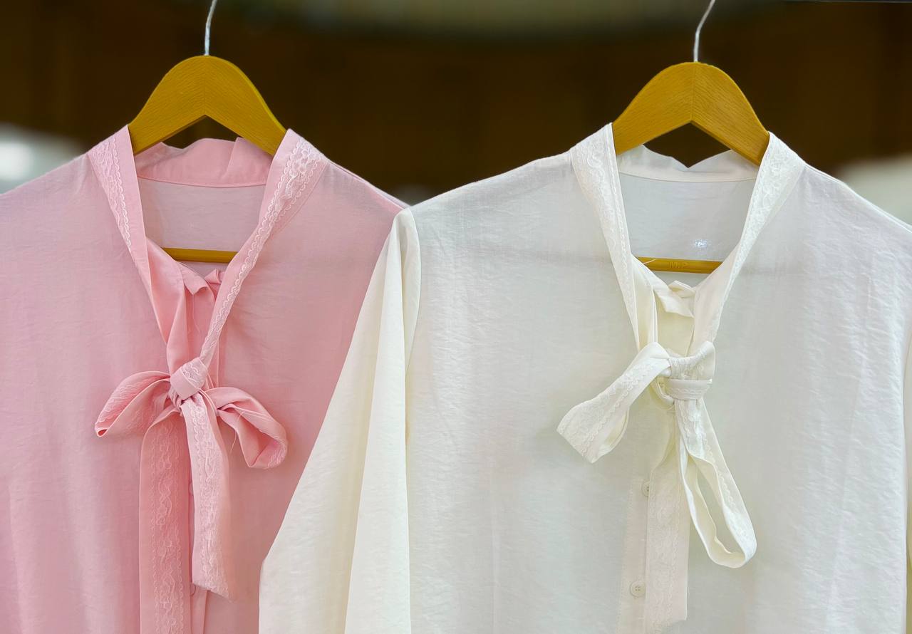 شومیز یقه گیپوری زنانه کد 418645