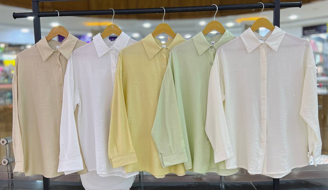 شومیز پارچه اکلیلی زنانه کد 418646