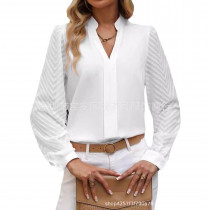 بلوز آستین گیپوری زنانه کد 418648