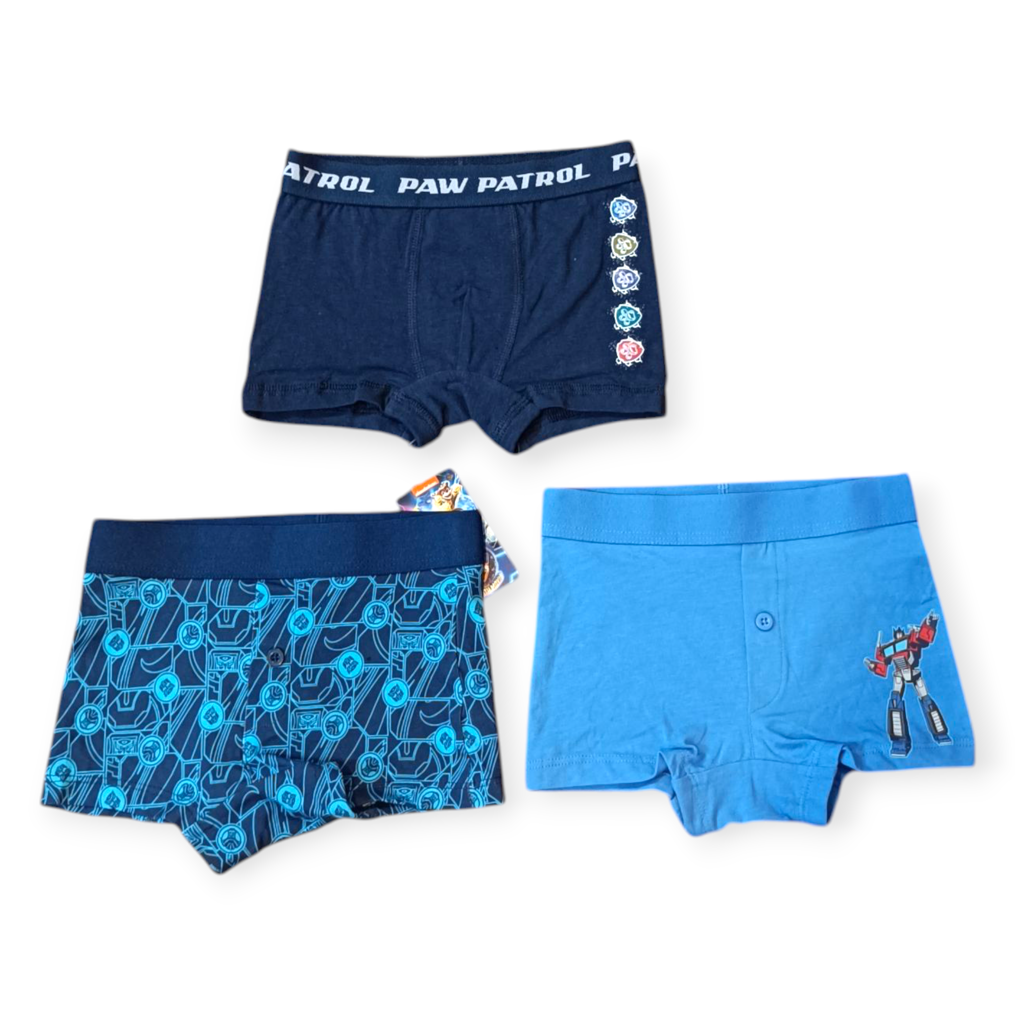 پک ۲ عددی شورت پادار پسرانه برند اروپایی کد 2205644