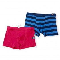 پک ۲ عددی شورت پادار نوزاد پسرانه برند اروپایی کد 2205646