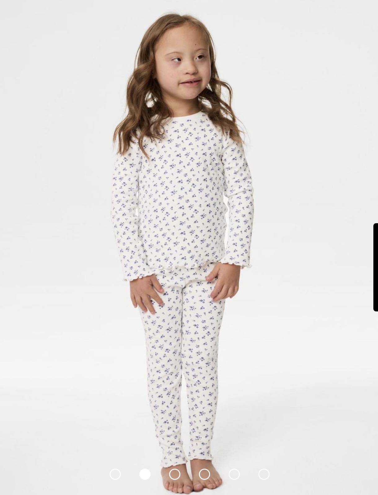 ست دخترانه 29495 سایز 1 تا 8 سال مارک M&S