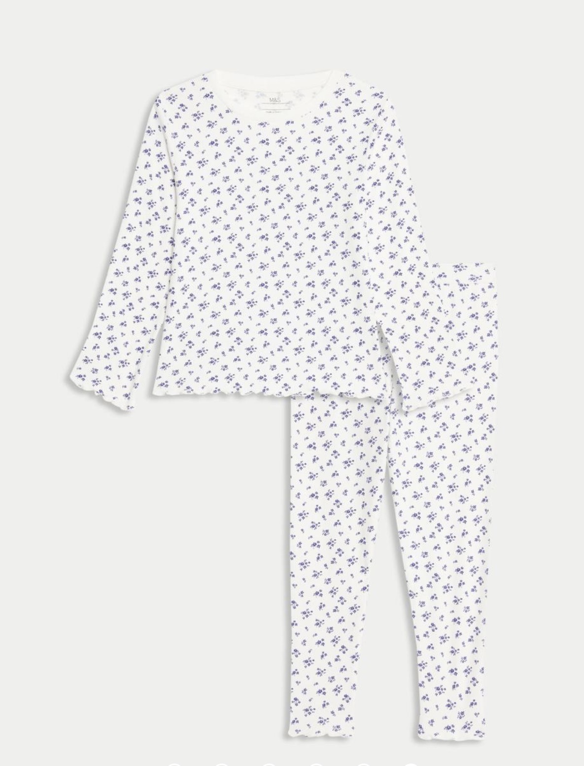 ست دخترانه 29495 سایز 1 تا 8 سال مارک M&S