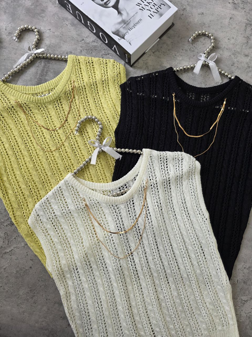 تاپ بافت مجلسی زنانه کد 418654