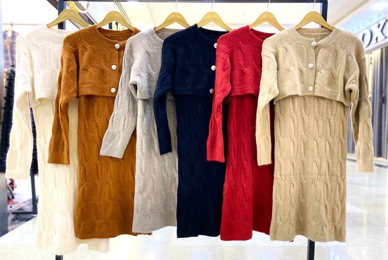 سارافون دو تیکه زنانه کد 418656