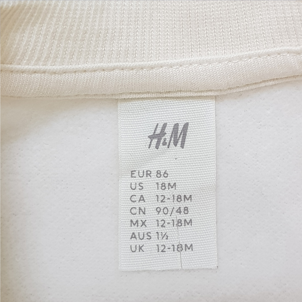 پلیور دخترانه 29574 سایز 9 ماه تا 4 سال مارک H&M