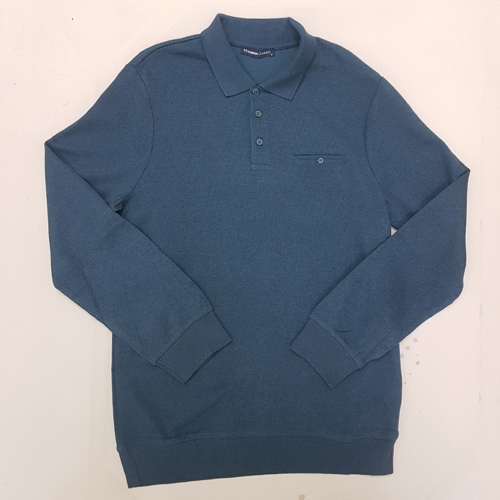 بافت یقه دار مردانه 29408 مارک LC WAIKIKI