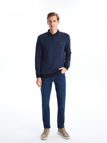 بافت یقه دار مردانه 29408 مارک LC WAIKIKI