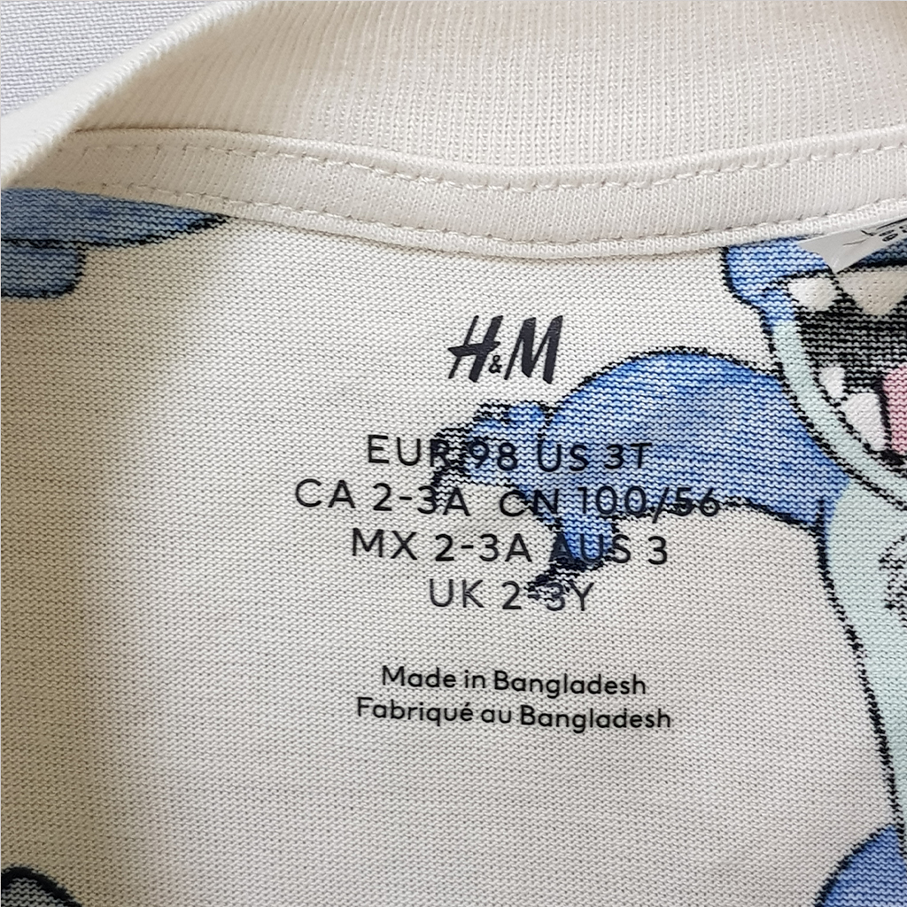 ست پسرانه 29599 سایز 2 تا 11 سال مارک H&M   *
