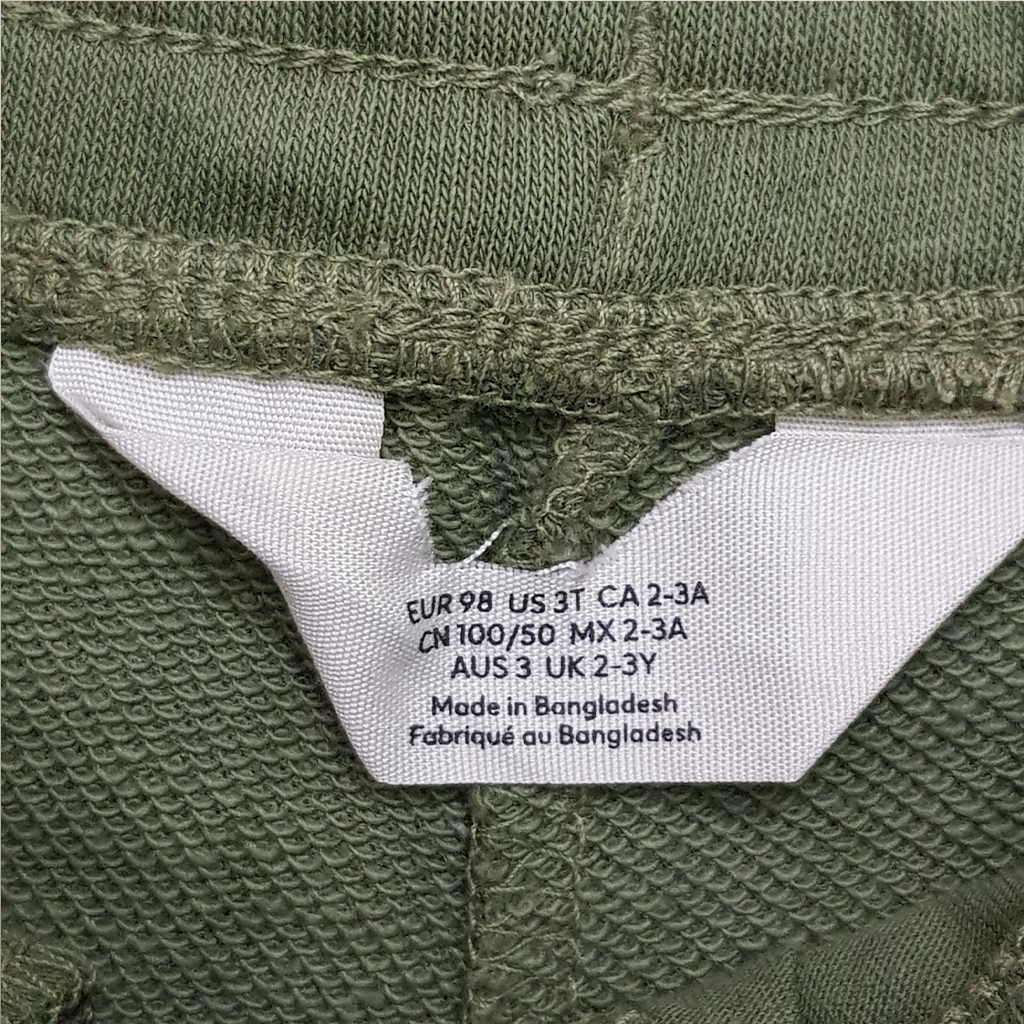 شلوار پسرانه 29560 سایز 1.5 تا 10 سال مارک H&M