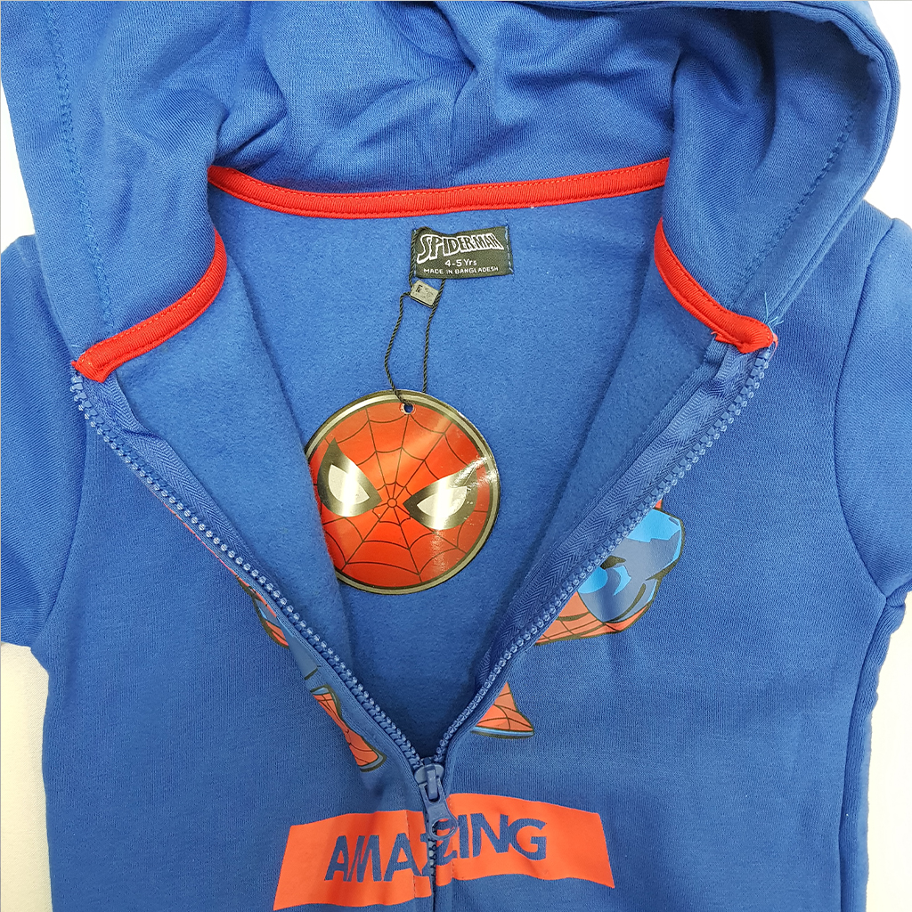 ست سویشرت شلوار پسرانه 29541 سایز 4 تا 14 سال مارک Marvel