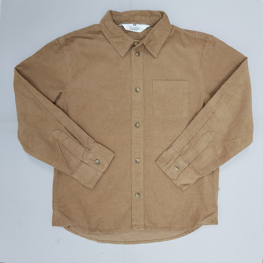 پیراهن مخمل پسرانه 29451 سایز 2 تا 12 سال مارک H&M