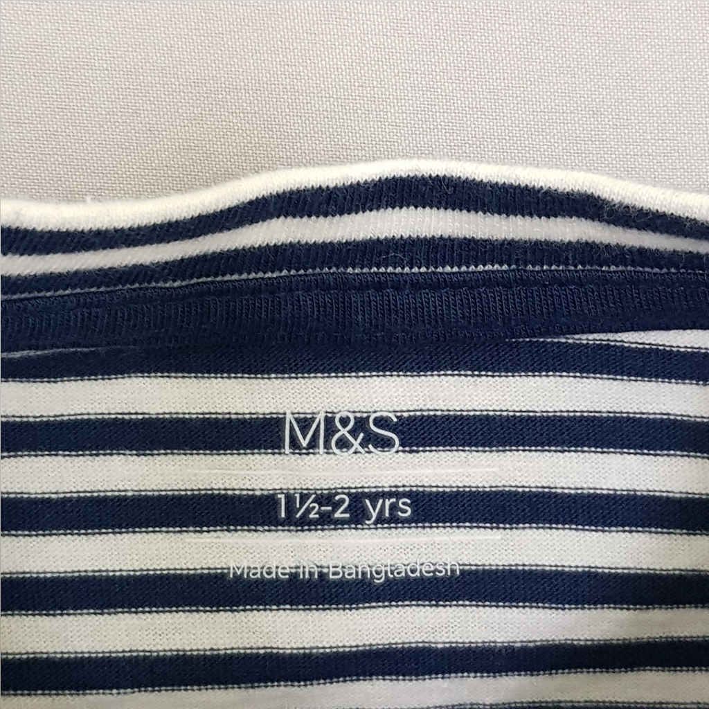 بلوز دخترانه 29311 سایز 1.5 تا 8 سال مارک M&S