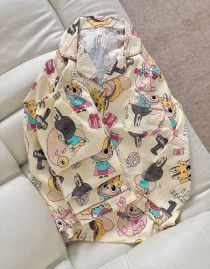 ست دو تیکه موسلین نخی آستین بلند زنانه کد 418711