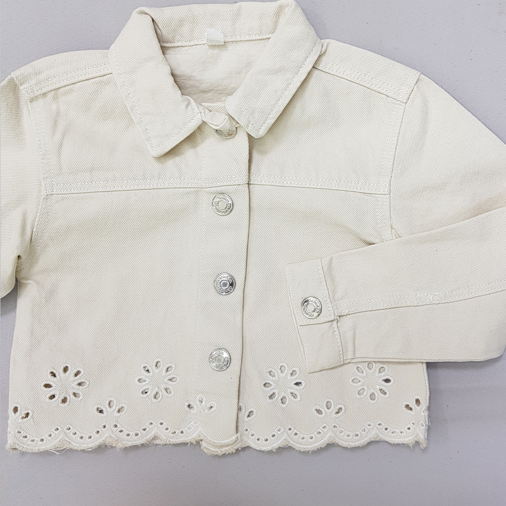 کت جینز دخترانه 29558 سایز 1.5 تا 8 سال مارک PRIMARK