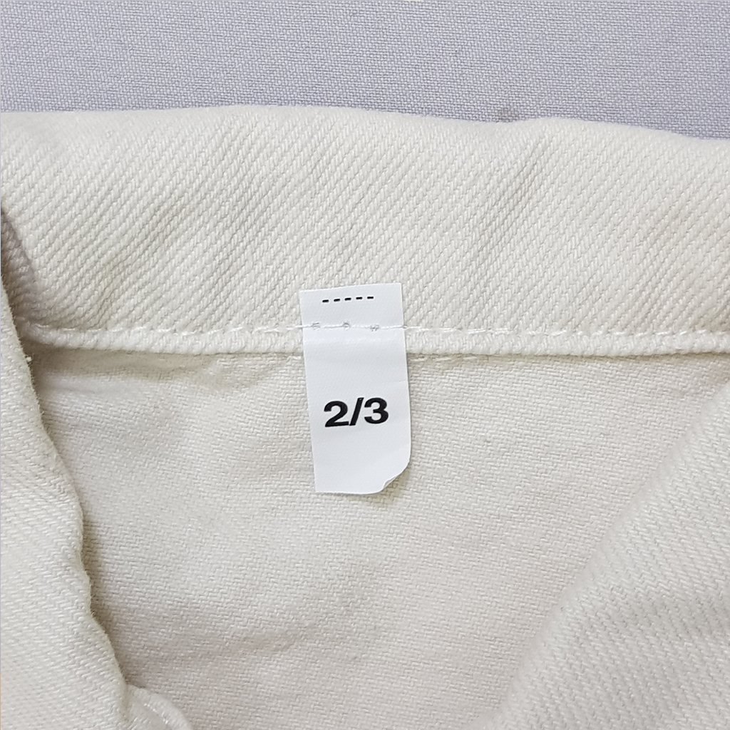 کت جینز دخترانه 29558 سایز 1.5 تا 8 سال مارک PRIMARK