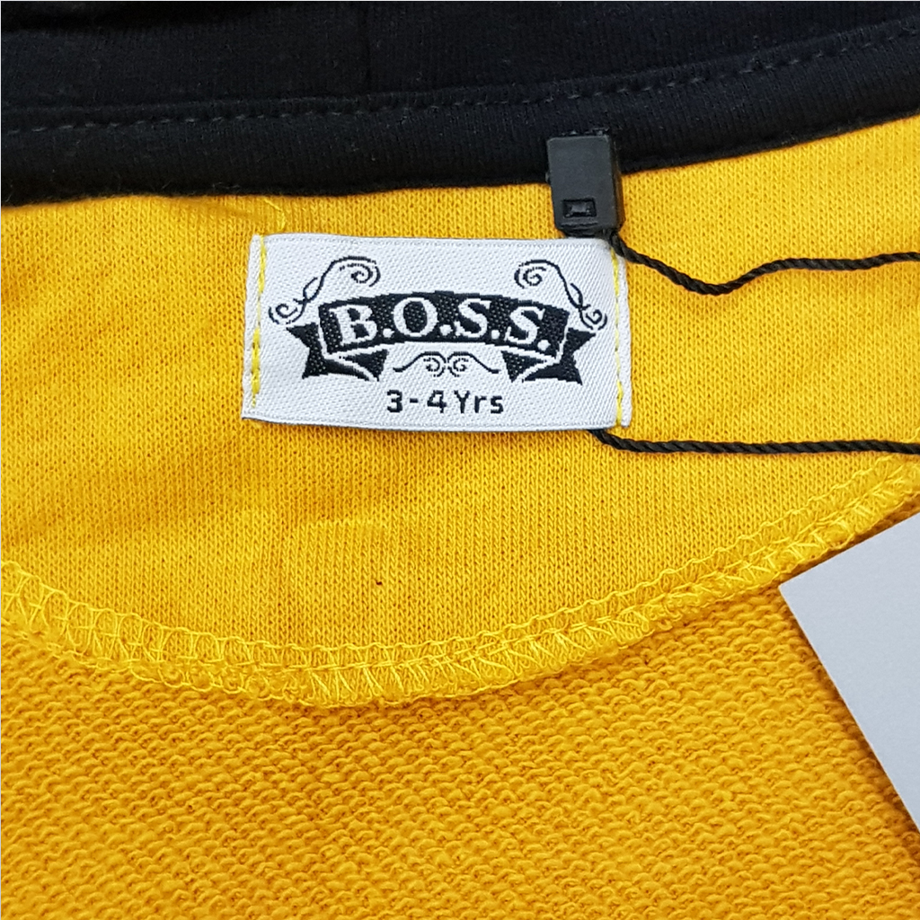 ست سویشرت شلوار پسرانه 29539 سایز 3 تا 14 سال کد 1 مارک B.O.S.S