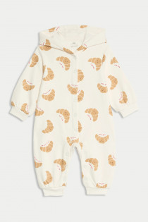 سرهمی کلاه دار پسرانه 29548 سایز بدوتولد تا 3 سال مارک M&S