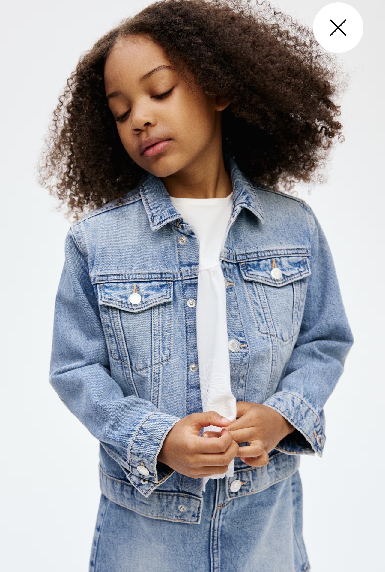 کت جینز 29433 سایز 4 تا 12 سال مارک H&M   *