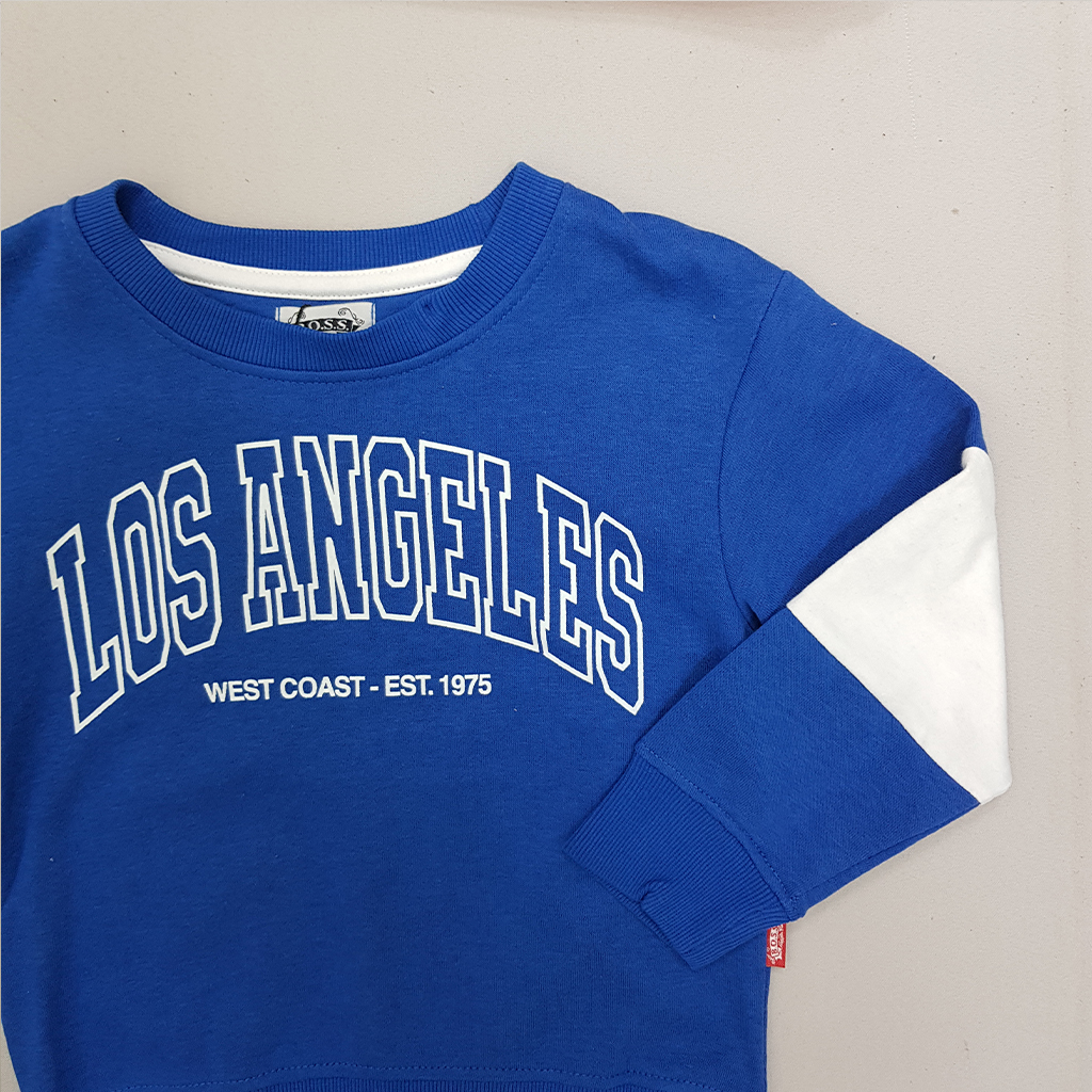 ست پلیور و شلوار پسرانه 29540 سایز 3 تا 14 سال کد 2 مارک B.O.S.S