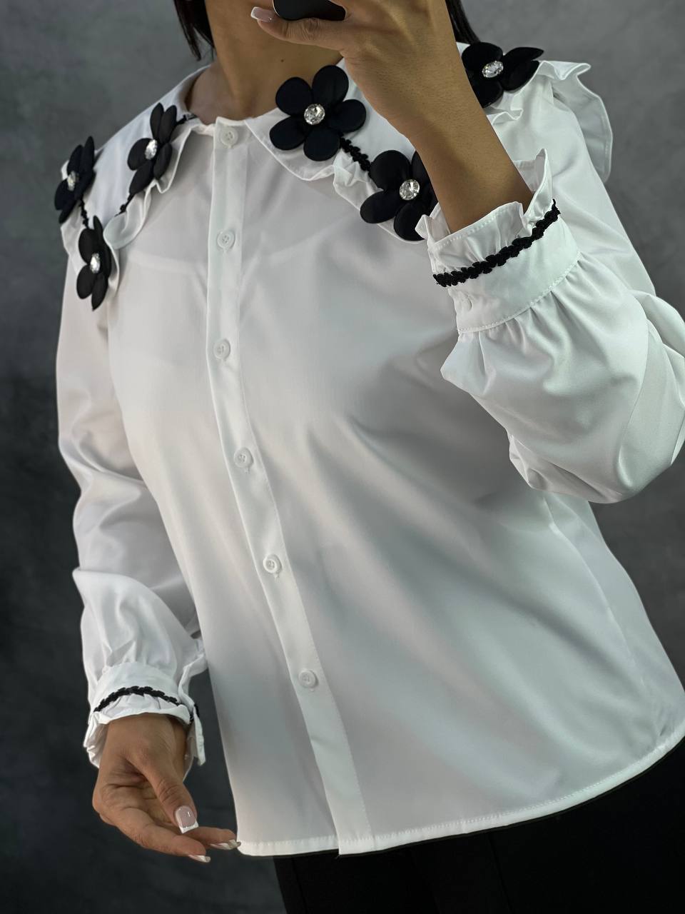 شومیز حریر زنانه کد 418721